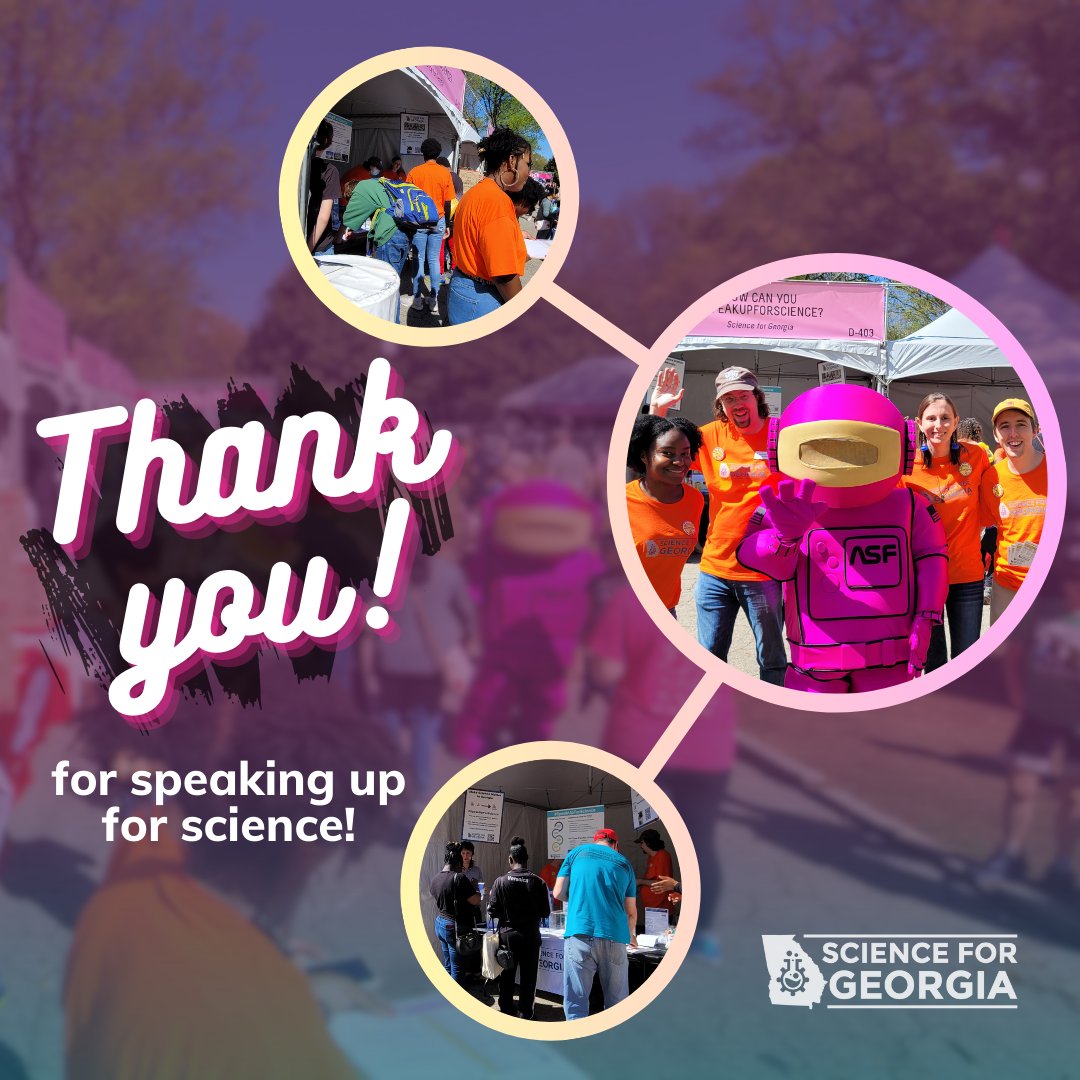 Science for Georgia Inc (@sci4ga) on Twitter photo What an unforgettable send-off to the Atlanta Science Festival 2023! We now have dozens & dozens of postcards to hand-deliver to our community's legislators. Thank you to our volunteers, staff, and <a href="/ScienceATL/">Science ATL</a> for making it all possible! Now, we rest up for April! What an unforgettable send-off to the Atlanta Science Festival 2023! We now have dozens & dozens of postcards to hand-deliver to our community's legislators. Thank you to our volunteers, staff, and <a href="/ScienceATL/">Science ATL</a> for making it all possible! Now, we rest up for April!