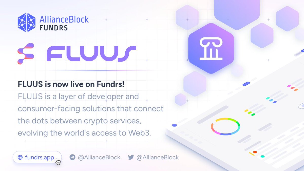 Nexera_Official's tweet photo. Exactly one week left for @itsFLUUS listing to go live on AllianceBlock Fundrs 🗓

Here’s a compact little thread on everything you need to know to be prepared to participate 📝

1/6 🧵 https://t.co/0rmCRcyHQO