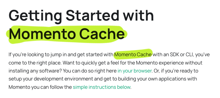 momentohq's tweet photo. Have you noticed that it's really more of a #fauxserverless thing to have "serverless" in the product name? We're serverless and always will be, but "Momento Cache" is simpler—which is what #serverless is all about.
✅ Product name updated https://t.co/R4vutRMACX