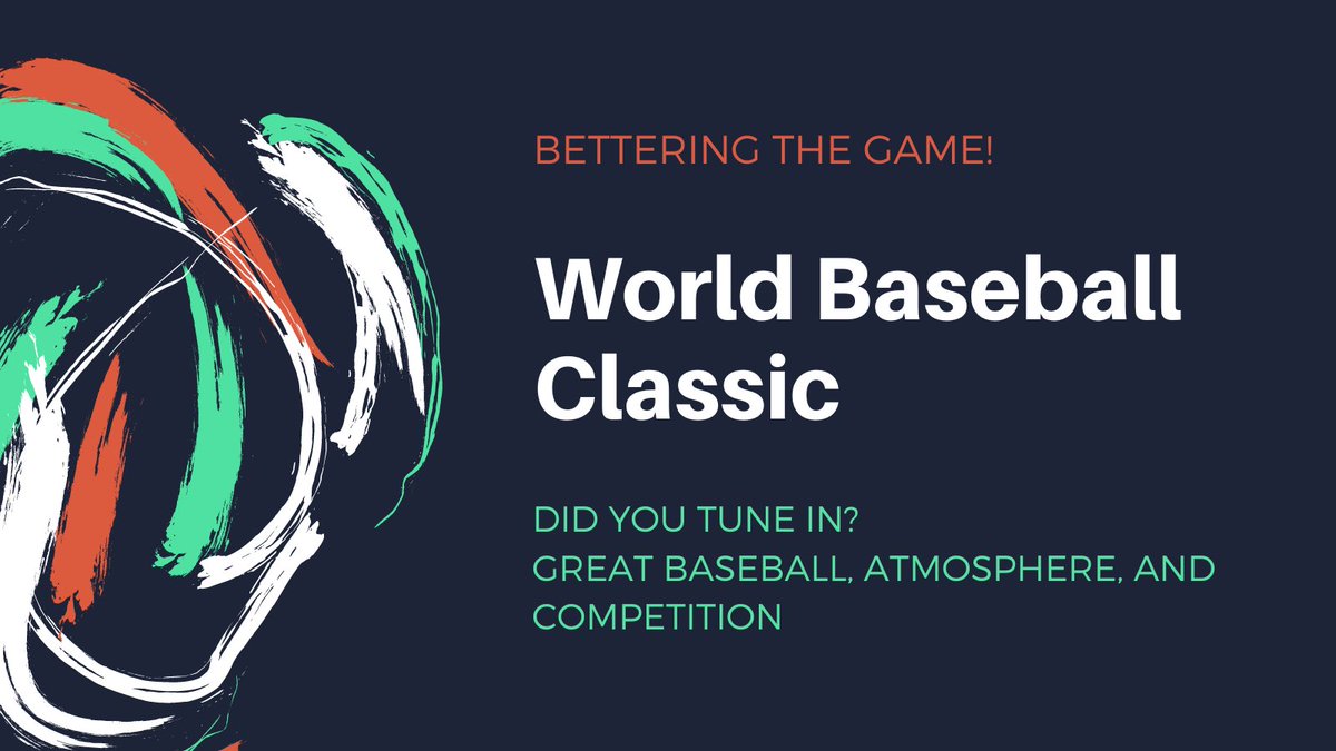 The World Baseball Classic was GREAT for the game. Do you agree? #MLBTwitter ⚾️
➡️baseballspotlight.com/world-baseball…