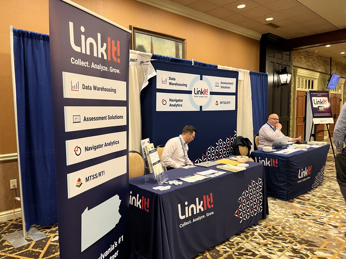LinkIt! (@linkitanalytics) on Twitter photo LinkIt! is excited to be at the PDE Data Summit in Hershey! Meet us at Booth 1 or come to our presentation ("The Do’s and Don'ts of
Designing Intervention Plans") to see how we support school districts across Pennsylvania. <a href="/Zwanchinator/">Mike Zwanch</a> <a href="/PADeptofEd/">PA Department of Education</a> #PDEDataSummit2023 LinkIt! is excited to be at the PDE Data Summit in Hershey! Meet us at Booth 1 or come to our presentation ("The Do’s and Don'ts of
Designing Intervention Plans") to see how we support school districts across Pennsylvania. <a href="/Zwanchinator/">Mike Zwanch</a> <a href="/PADeptofEd/">PA Department of Education</a> #PDEDataSummit2023