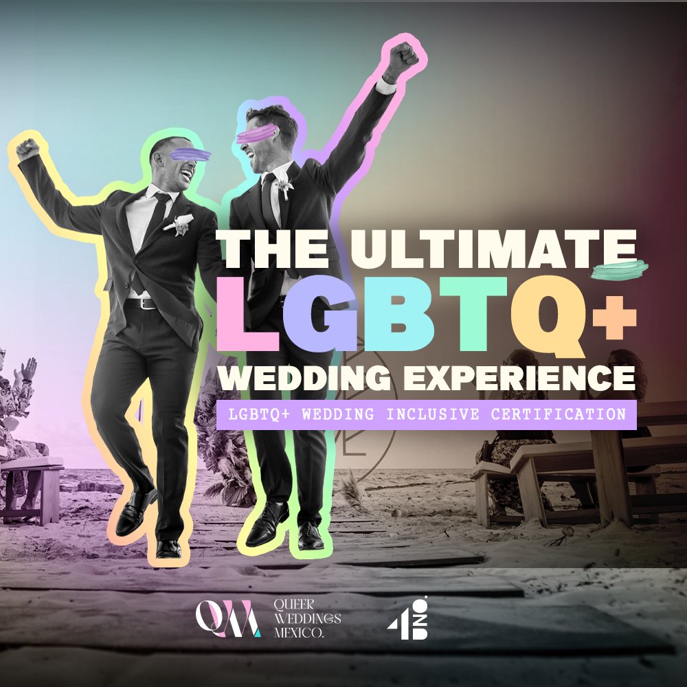 queerweddingsmx's tweet photo. Ultima semana a precio de Preventa  The Ultimate LGBTQ+ Wedding Experience- https://t.co/P58vpZbC75 https://t.co/LHcUgfRPxG