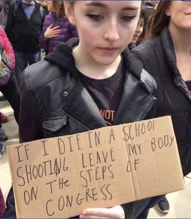 misstia's tweet photo. Would SEEING the bodies make Congress do something or would the NRA buy them blinders?
#schoolshooting https://t.co/66Xr1uxGha