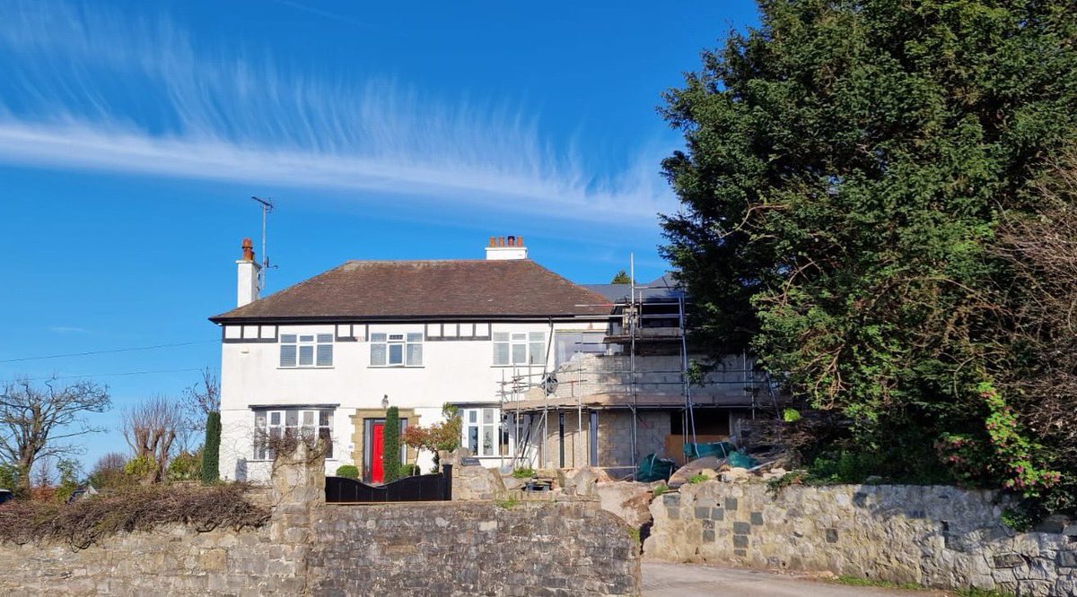 JPHArchitects's tweet photo. Building work on this total house re-model and refurbishment have commenced.  This will be a stunning family home when complete. Our designs utilise a mixture modern &amp; traditional aesthetics to meet the clients brief. #architecture https://t.co/rHIrA7Gwlo