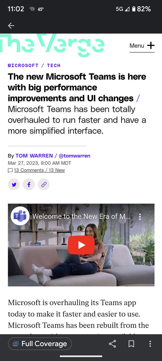 raymayfield's tweet photo. @MicrosoftTeams is announcing they put lipstick on a pig. When you think UX Microsoft is not the company that comes to mind. https://t.co/AoHREGcRTp