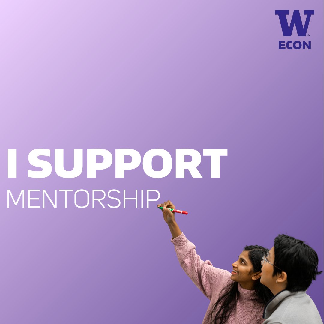 Happy first day of spring quarter, Huskies!  The Department of Economics offers a range of programming for students, including the Economics Undergraduate Mentorship Program. This program connects Econ majors with alumni in a variety of economics-related fields.
