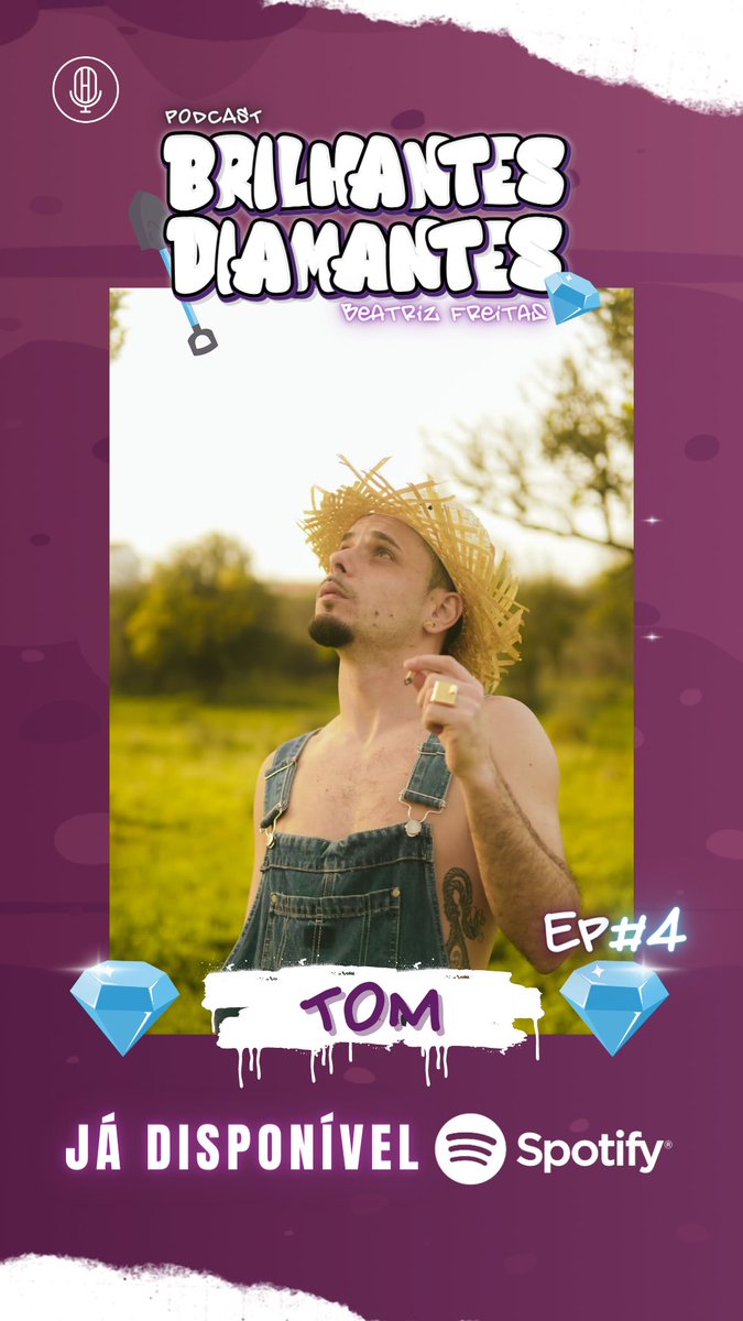 Já está no Spotify o episódio #4 de Brilhantes Diamantes ⛏️💎

🎙️: <a href="/beatr__z/">Triz</a> 
💎: Tom Freakin’ Soyer 

Ouve aqui 👇🏻

open.spotify.com/episode/31PTZI…