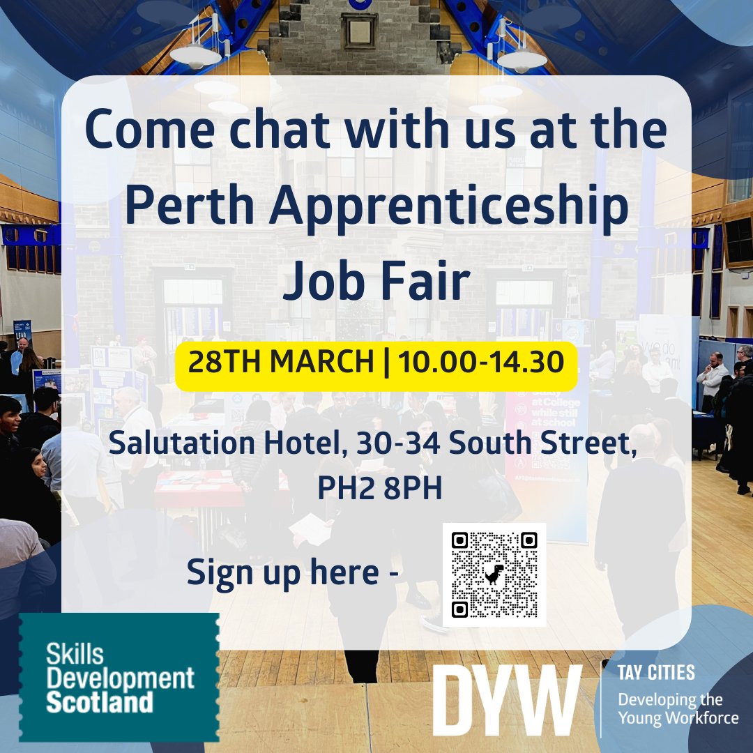 CLS (@countrysidels) on Twitter photo Last chance to sign up to the Perth Apprenticeship Job Fair with <a href="/DYWTayCities/">DYW Tay Cities</a> & <a href="/skillsdevscot/">Skills Development Scotland</a>
Come and have a chat with us if you're there to find out more about roles in different rural industries Last chance to sign up to the Perth Apprenticeship Job Fair with <a href="/DYWTayCities/">DYW Tay Cities</a> & <a href="/skillsdevscot/">Skills Development Scotland</a>
Come and have a chat with us if you're there to find out more about roles in different rural industries
