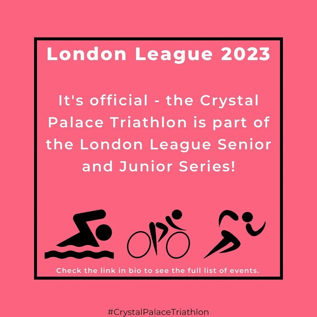 As if you needed another reason to join the Crystal Palace Triathlon! The full fixtures list for the London Junior and Senior Series is now live. 

👉 swipe for more info (taken from the British Triathlon website)

#triathlon #triathlete #worldtriathl… instagr.am/p/CqTIBSGol-u/