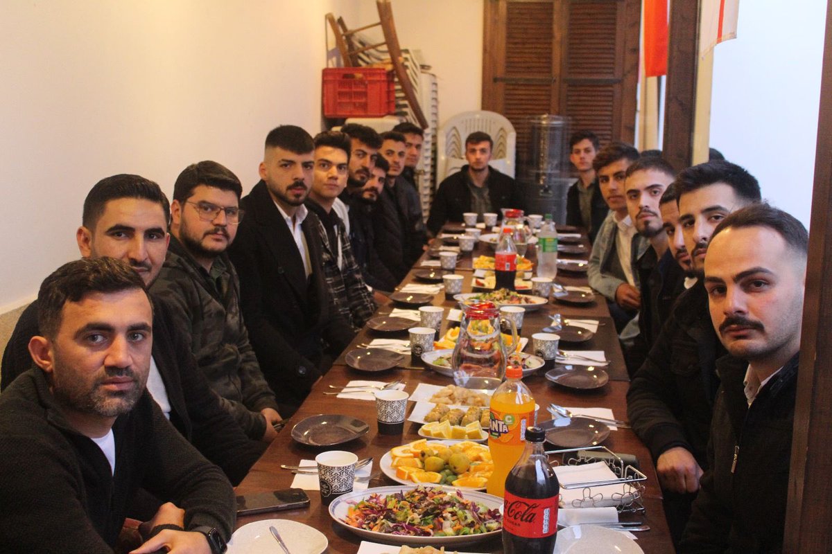 KKTC Ülkü Ocakları olarak iftarımızı Lefke Avrupa Üniversitesi teşkilatımız ile birlikte açtık.Rabbim tuttuğumuz oruçları kabul etsin. 🌙