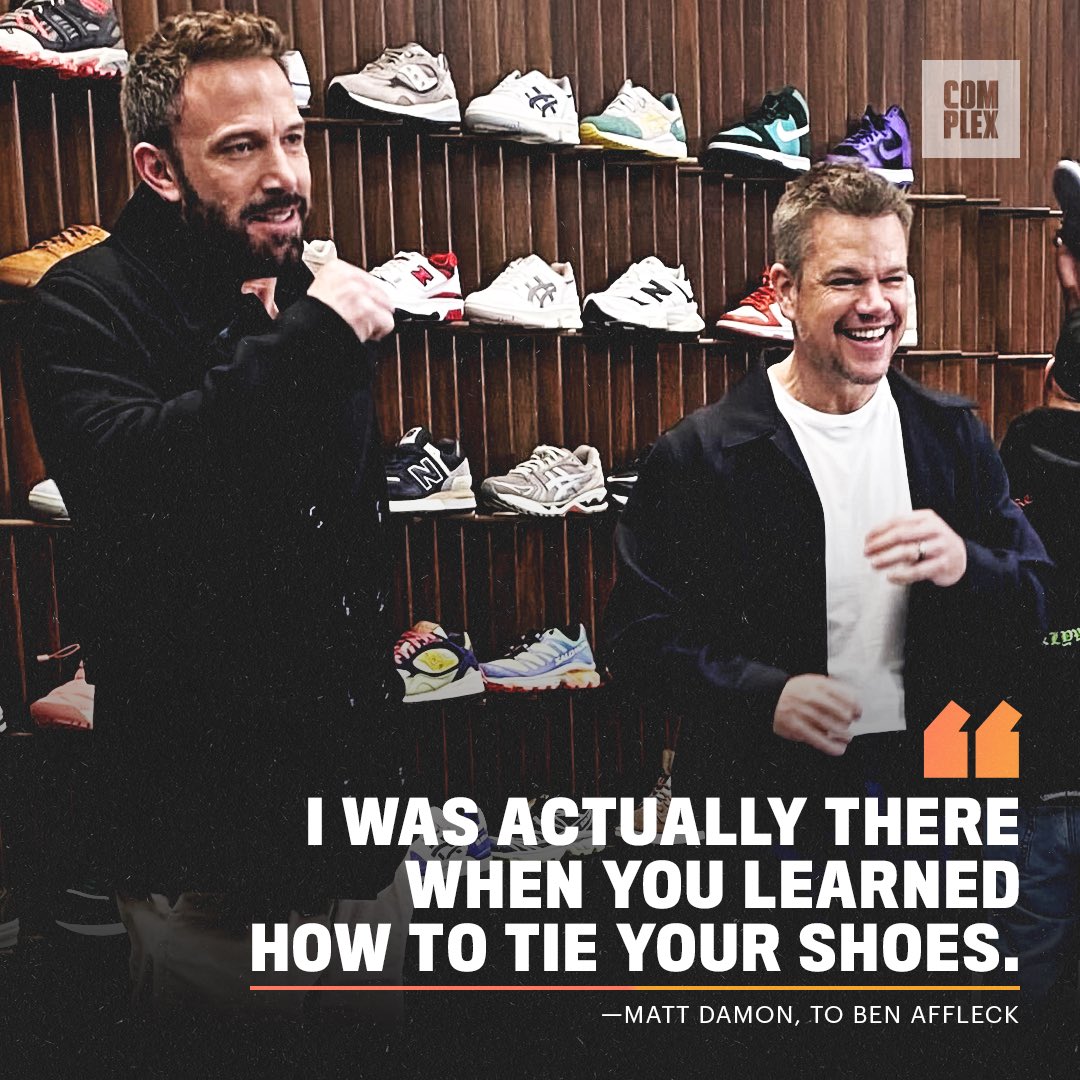 ComplexSneakers's tweet photo. This week's Sneaker Shopping intro was pure jokes 😂

WATCH: https://t.co/n6yf5RsOim https://t.co/cQ0jW3LsXc