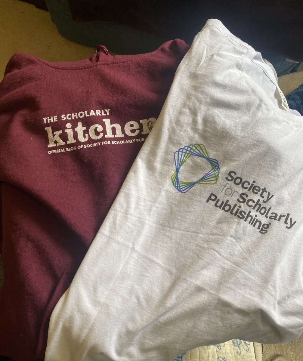 casonlynley's tweet photo. Just got my new SSP and Scholarly Kitchen fashion! #ssp, #sspgenerationsfund, #supportearlycareer https://t.co/Zu7ED9uoEH