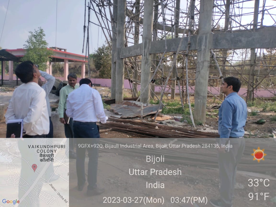 EECdJhansi's tweet photo. Visit of IRMA Team ( WAPCOS ) in Jhansi for the inspection of Jhansi water supply reorganization scheme phase-2 https://t.co/l35QOQvb6X