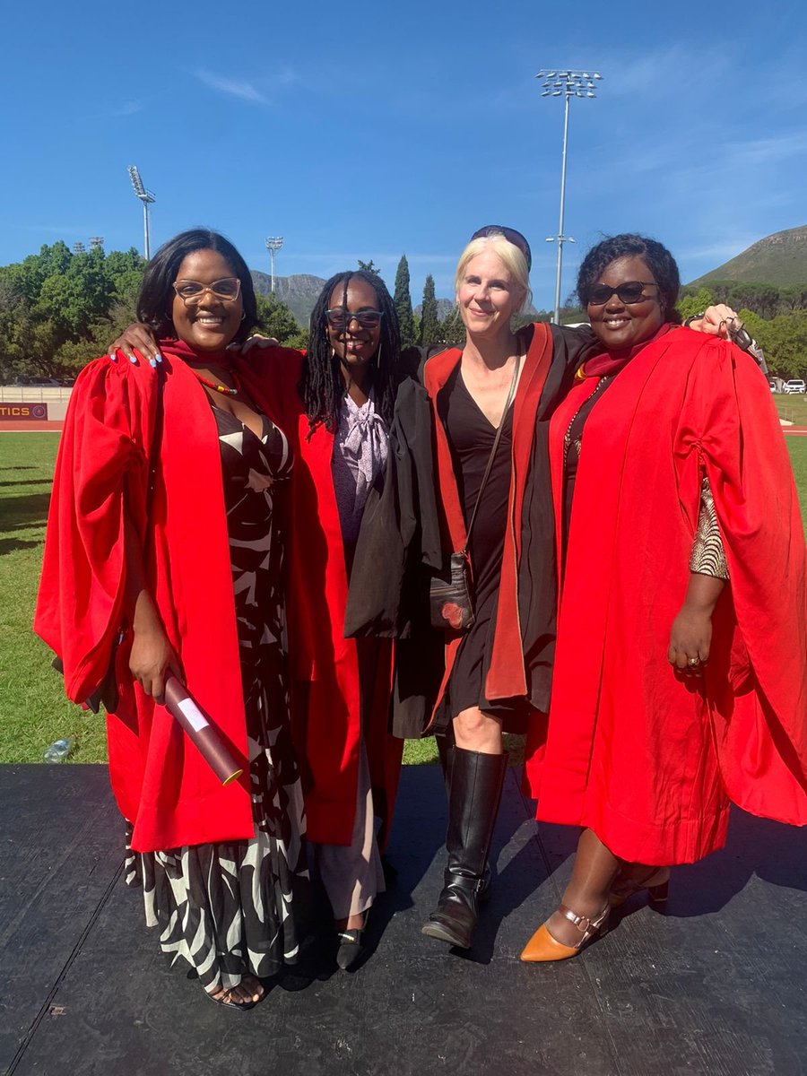 Stellenbosch History Department (@stell_history) on Twitter photo Congratulations to all those PhD, MA and Honours students who graduated today! Pictured here are Dr Anell Daries @AnellStacey, supervisors Dr Dube and Prof. Swart <a href="/WildPasts_/">Sandra Swart</a> , and Dr Cecilia Mushininga.
<a href="/SUArtsSocialSci/">Faculty of Arts and Social Sciences (SU)</a> <a href="/MatiesResearch/">Research at Stellenbosch University</a> Congratulations to all those PhD, MA and Honours students who graduated today! Pictured here are Dr Anell Daries @AnellStacey, supervisors Dr Dube and Prof. Swart <a href="/WildPasts_/">Sandra Swart</a> , and Dr Cecilia Mushininga.
<a href="/SUArtsSocialSci/">Faculty of Arts and Social Sciences (SU)</a> <a href="/MatiesResearch/">Research at Stellenbosch University</a>