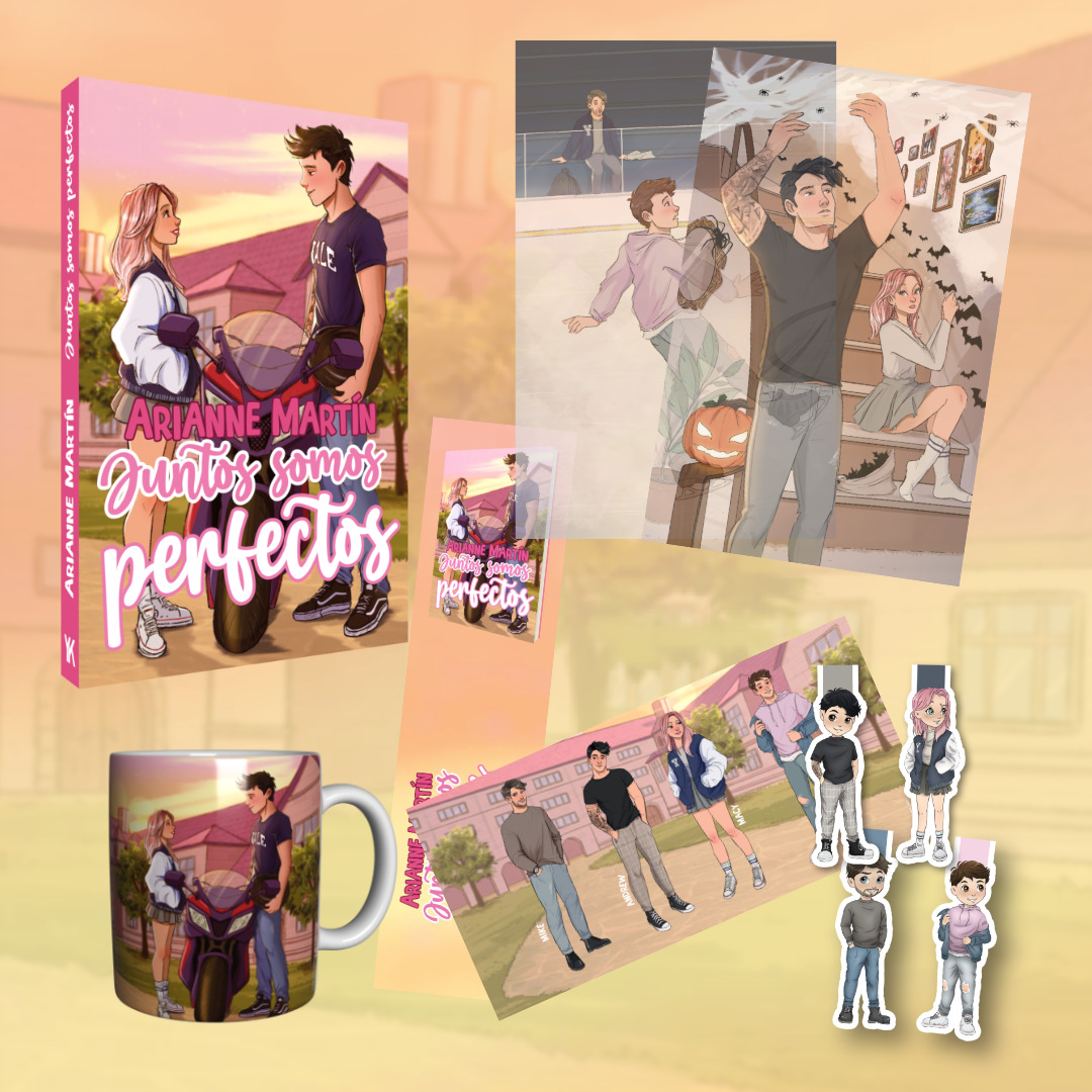 🆕 ¡Nuevo pack en la tienda!🆕
En preventa hasta el 5 de abril, reserva y recibe antes que nadie, en pack o solo libro con regalos.
Encuentra todos los productos de «Juntos somos perfectos» de Arianne Martín <a href="/ariannebooks/">Arianne Martín</a>  en:
🔗kiwilibros.com/tag/juntos-som…