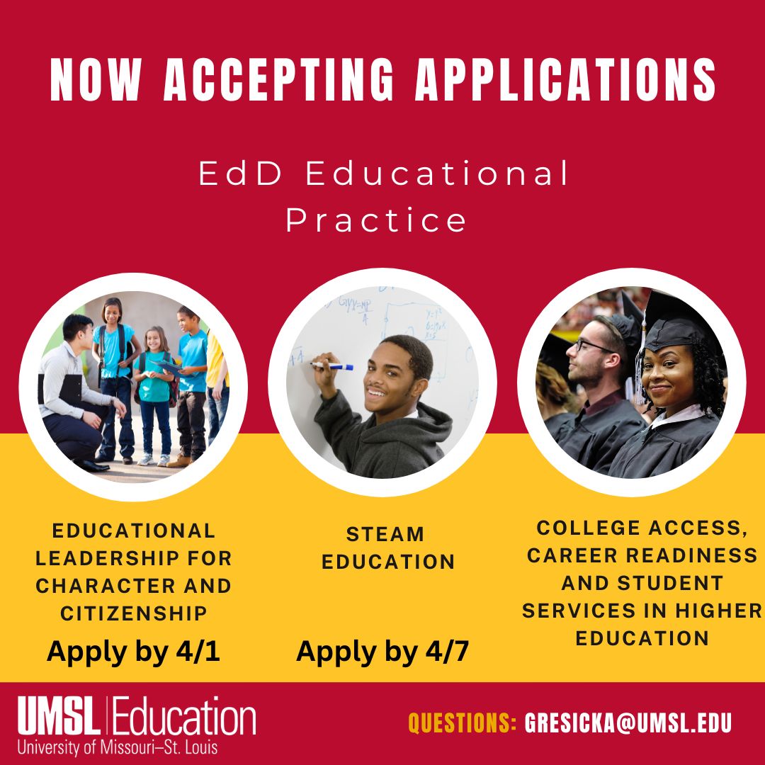 UMSL College of Education tweet media