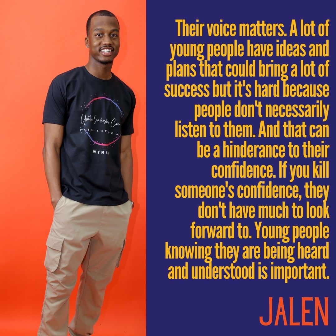WymanCenter's tweet photo. Hey everyone, my name is Jalen & I am a recent graduate from Morehouse College. Shout out to the graduating class of 2022! Fun facts about me is I am an entrepreneur & have my own fitness company. I am a personal trainer & love yoga & meditation. #PassthePower @WymanYLC (1/3) https://t.co/iwtMb3y8g4