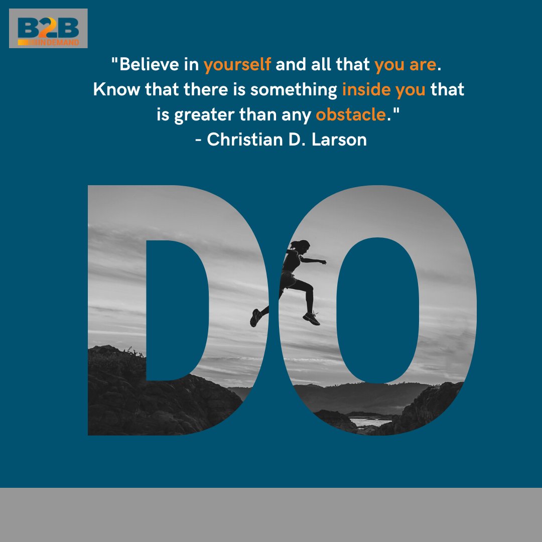 B2Bindemand's tweet photo. Failure is a natural part of the learning process, don't let it discourage you.
.
Learn from it and use it to motivate yourself to do better next time.
#goal #b2b #b2bindemand #demandgeneration
#b2bmarketingstrategy #b2bleadgeneration #databuilding #sales #inboundmarketing https://t.co/qMdG88Amve