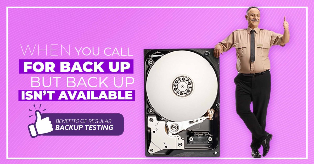 LeafTechConsult's tweet photo. You rest easy knowing that your data backup will be there you when you need it, but have you ever tested it to make sure? Don’t just assume it will work when the time comes. Know for sure by testing your backup solution regularly. https://t.co/YyqiJr4VOb