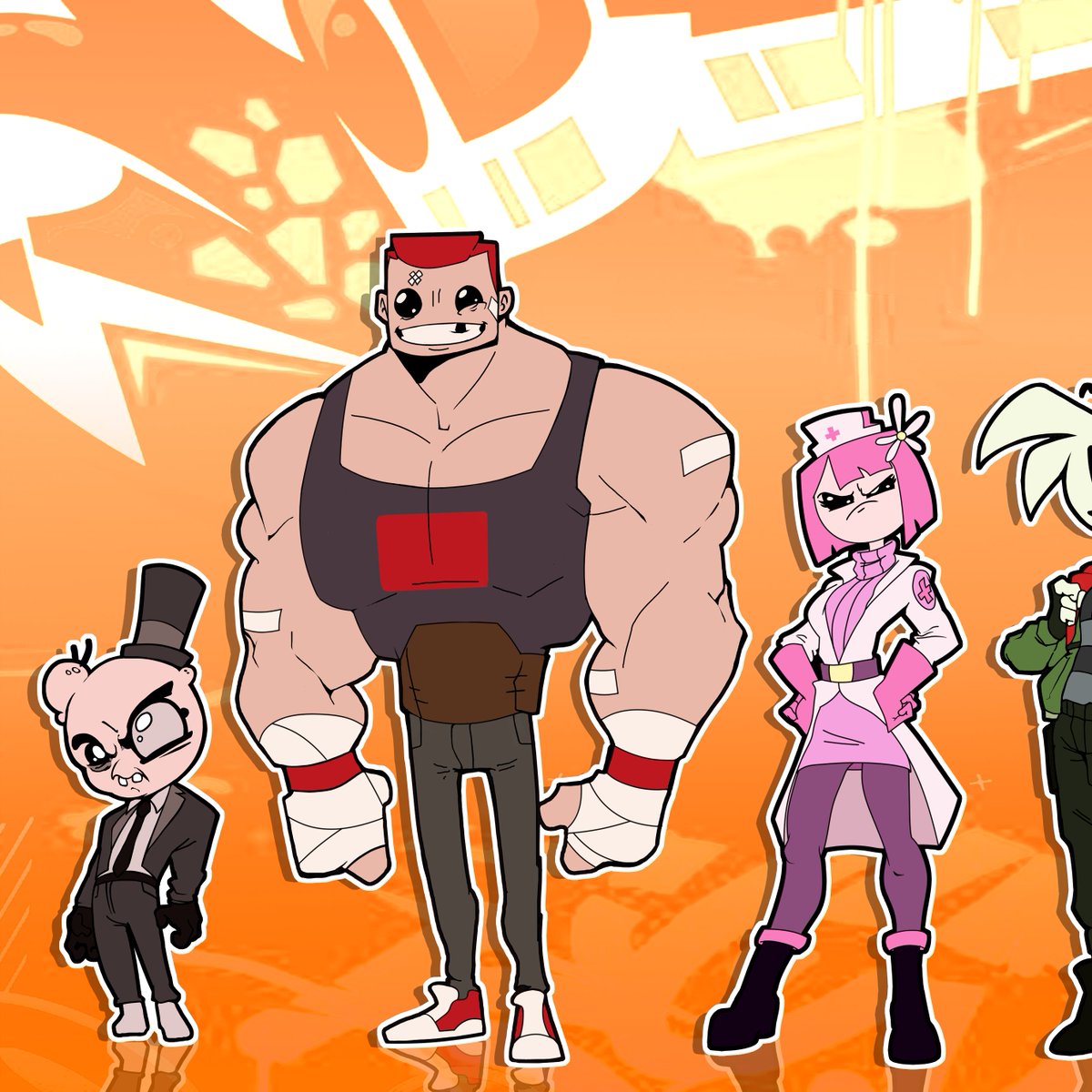 GresskarOficial's tweet photo. 🔴REDISEÑOS🔴

Hey abejitas!🐝

Les venimos a mostrar la tercera tanda de rediseños!✨

Diseños hechos por: 
@DaPandu1 , @RayBunny18 , @muffin_uwu__ , @CreativeMau_ 

#FunkinHs #FNFHS #FridayNightFunkin #FNF https://t.co/sjmRFKmBZH