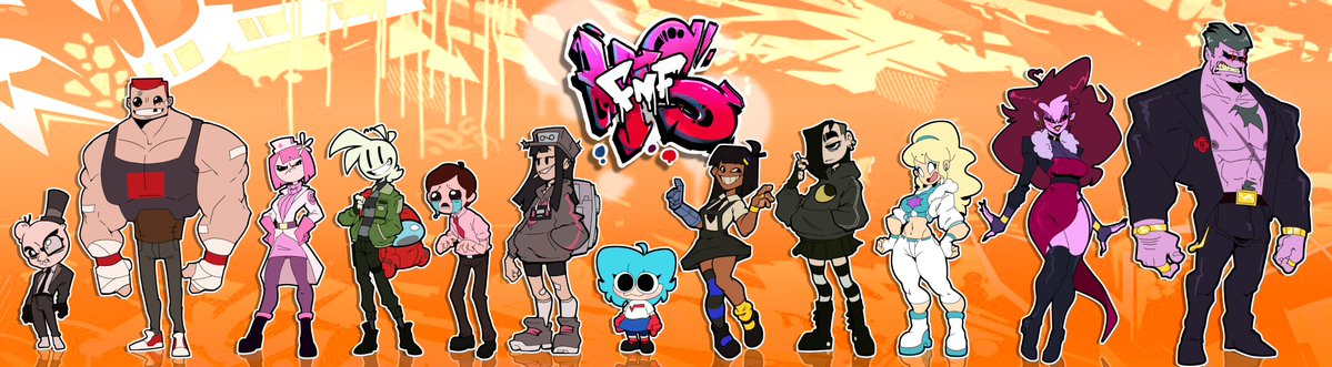 GresskarOficial's tweet photo. 🔴REDISEÑOS🔴

Hey abejitas!🐝

Les venimos a mostrar la tercera tanda de rediseños!✨

Diseños hechos por: 
@DaPandu1 , @RayBunny18 , @muffin_uwu__ , @CreativeMau_ 

#FunkinHs #FNFHS #FridayNightFunkin #FNF https://t.co/sjmRFKmBZH