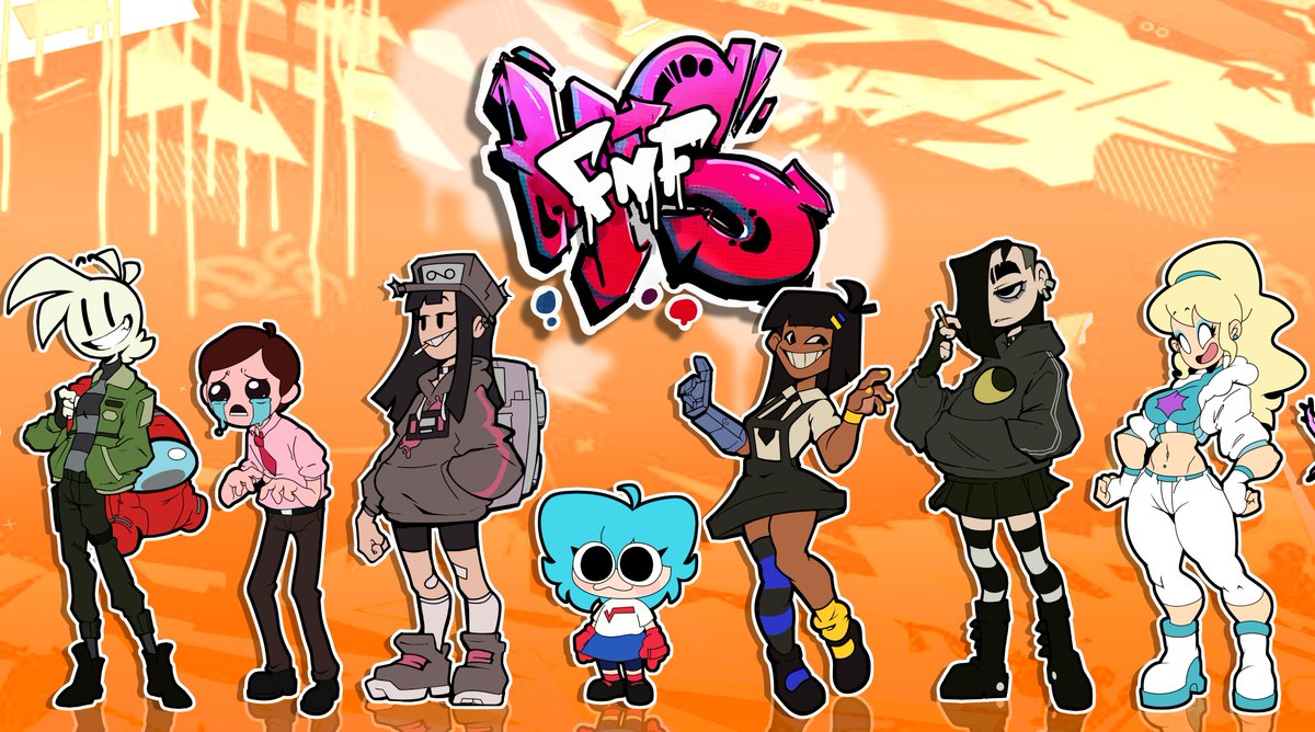 GresskarOficial's tweet photo. 🔴REDISEÑOS🔴

Hey abejitas!🐝

Les venimos a mostrar la tercera tanda de rediseños!✨

Diseños hechos por: 
@DaPandu1 , @RayBunny18 , @muffin_uwu__ , @CreativeMau_ 

#FunkinHs #FNFHS #FridayNightFunkin #FNF https://t.co/sjmRFKmBZH