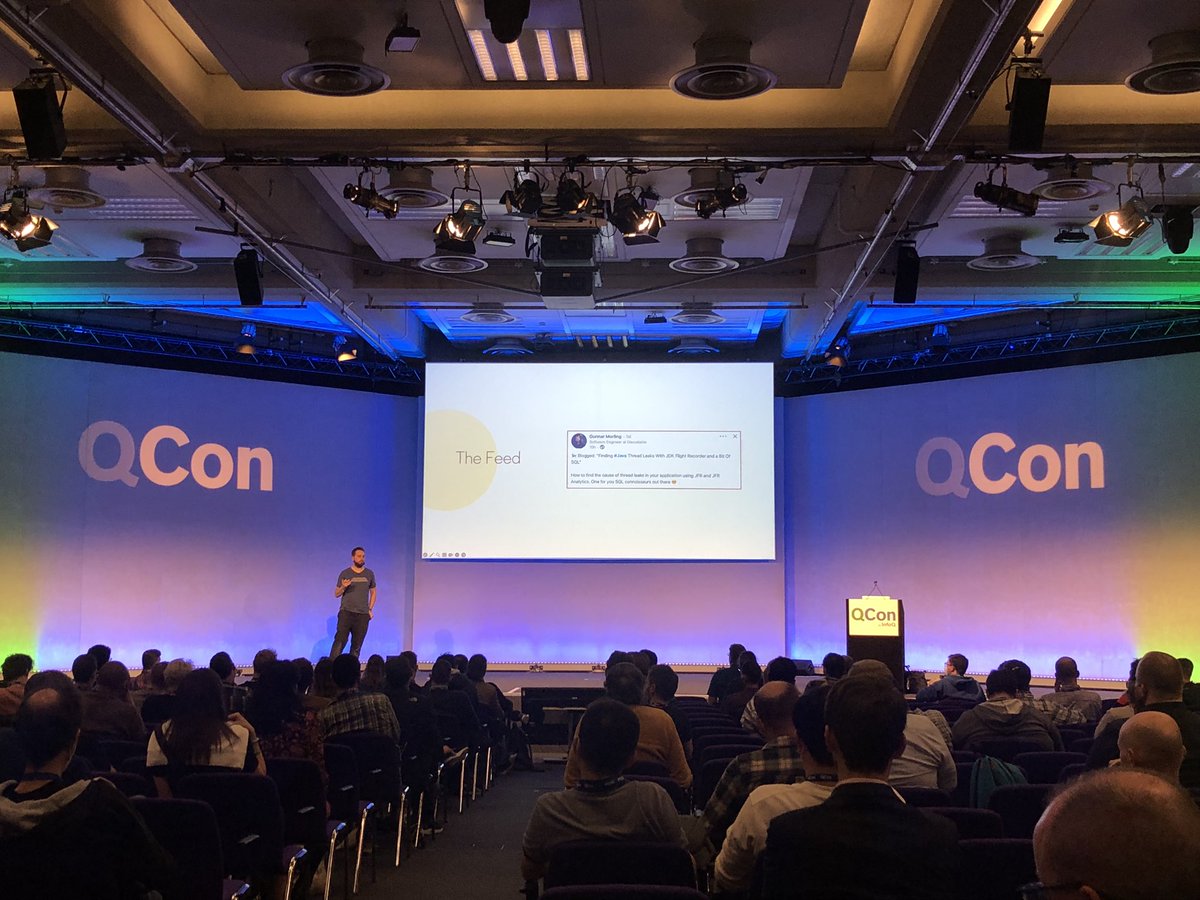 susannebraun's tweet photo. So great to see #DerivedData in action at LinkedIn. Amazing talk by @felixgv @qconlondon. Having done a PhD on #EventualConsiatency myself it was fantastic to learn more about the use cases of derived data @LinkedIn. https://t.co/w3vwI6GoGi