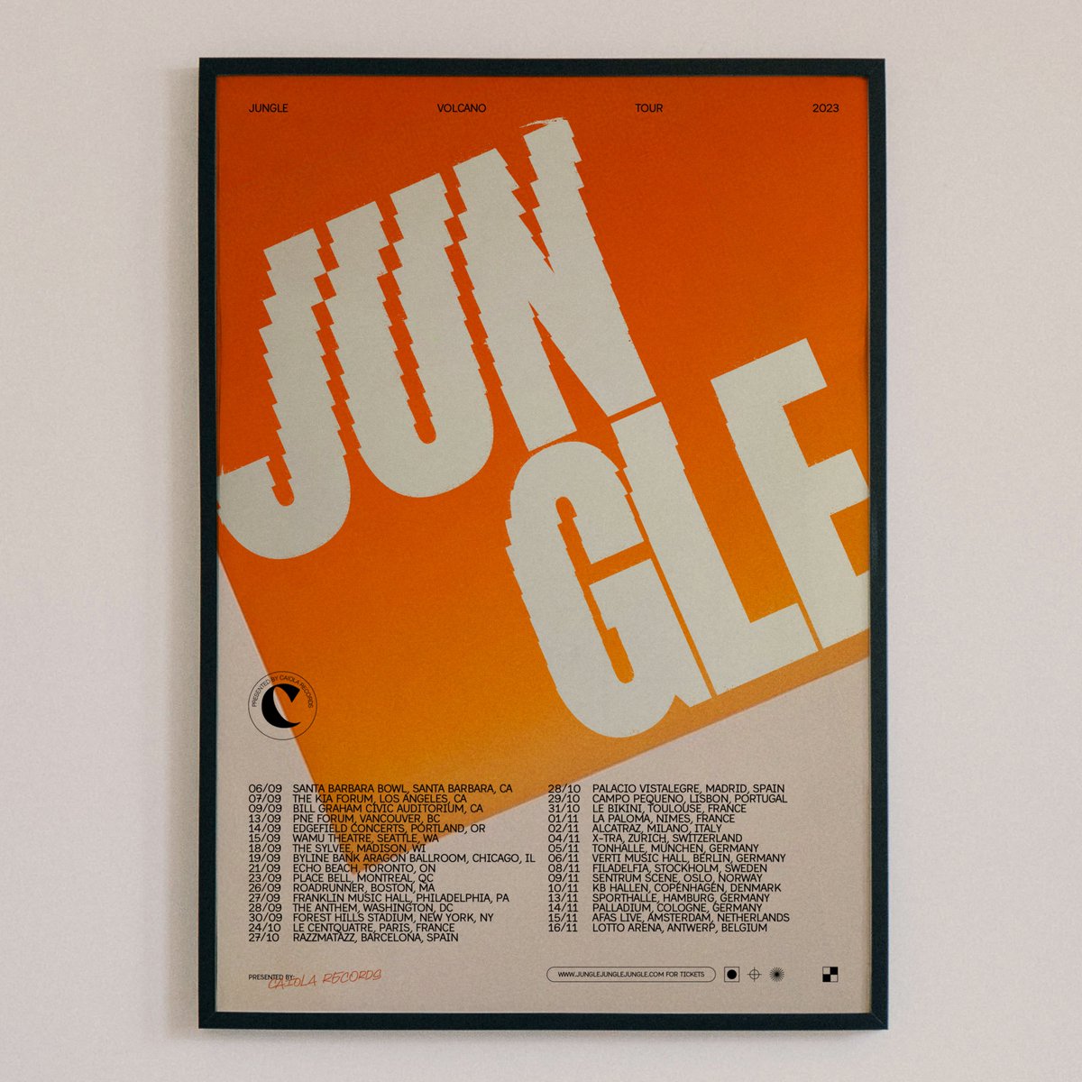 Nuno Pontes on Twitter "RT jungle4eva Our world tour kicks off this