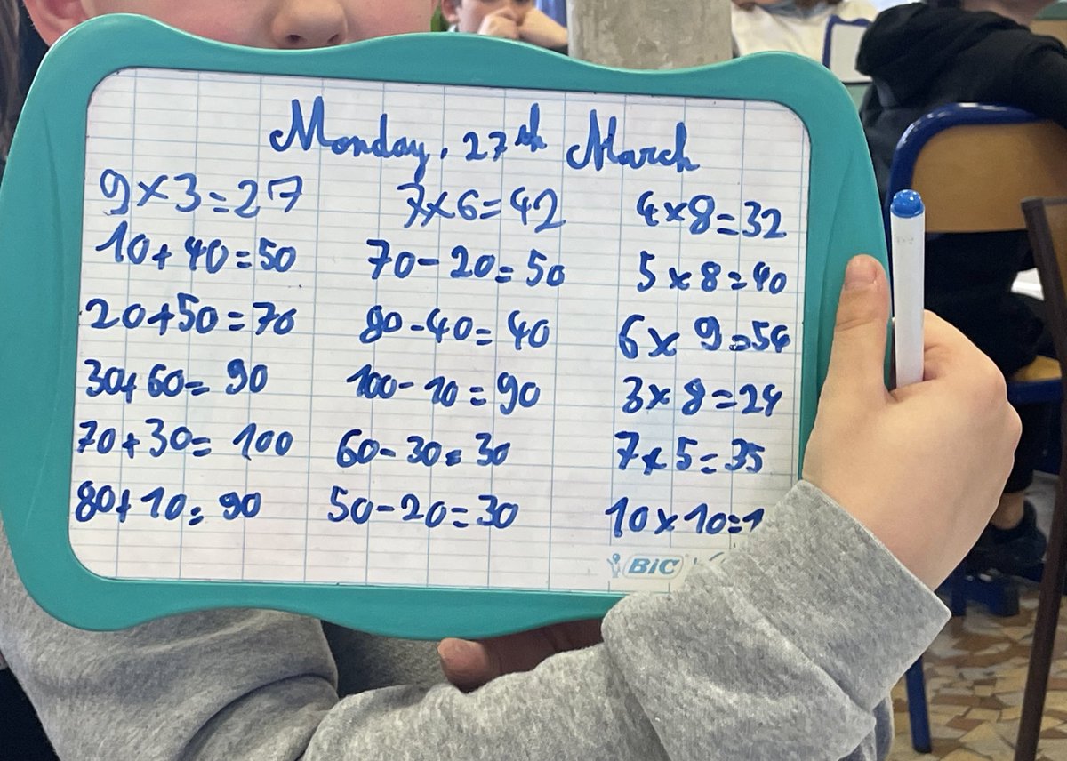 #SemaineDesLangues2023
Accueil chaleureux dans les classes de la circonscription de Chauny pour cette première journée : English breakfast, calcul mental, poésie et défi Mathador entre 2 classes en visio. @DSDEN_Aisne @BCourleux @PINEL1 @leonie0302 @NDumaux