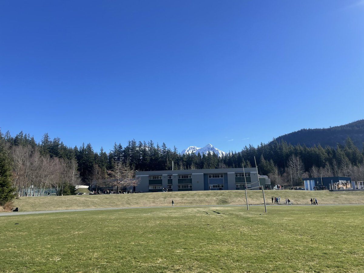 Beautiful first day back from spring break!