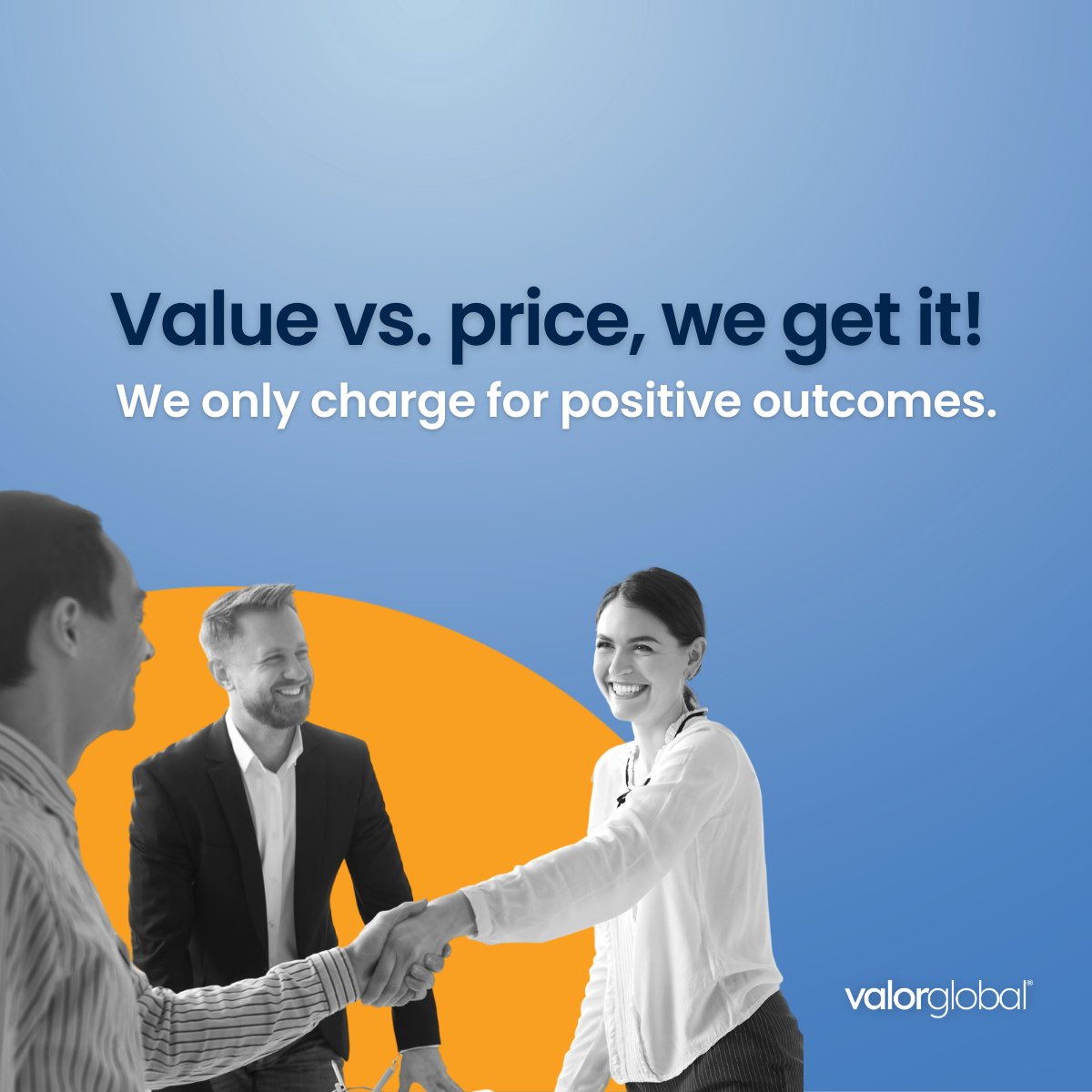 ValorGlobalAZ's tweet photo. At Valor Global®, it’s what we don’t do that sets us apart. Our positive results-based pricing can't be beaten. Stop searching, you need Valor Global. The BPO that doesn’t.
#valorglobal #customerexperience #bpo #business https://t.co/GqQG3ahmr5