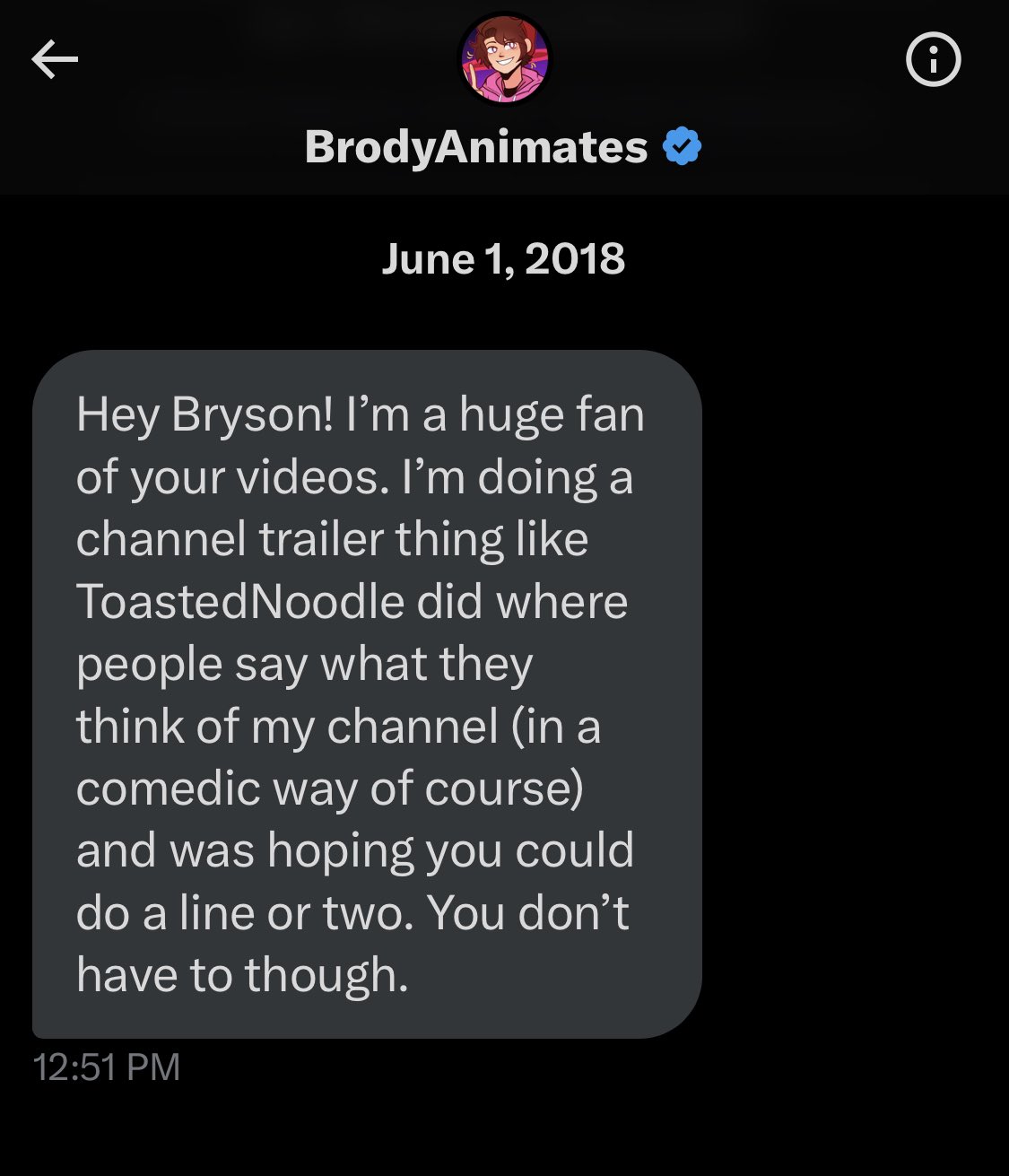 Haminations on Twitter: “@BrodyAnimates Bro hasn’t left me alone for 5
