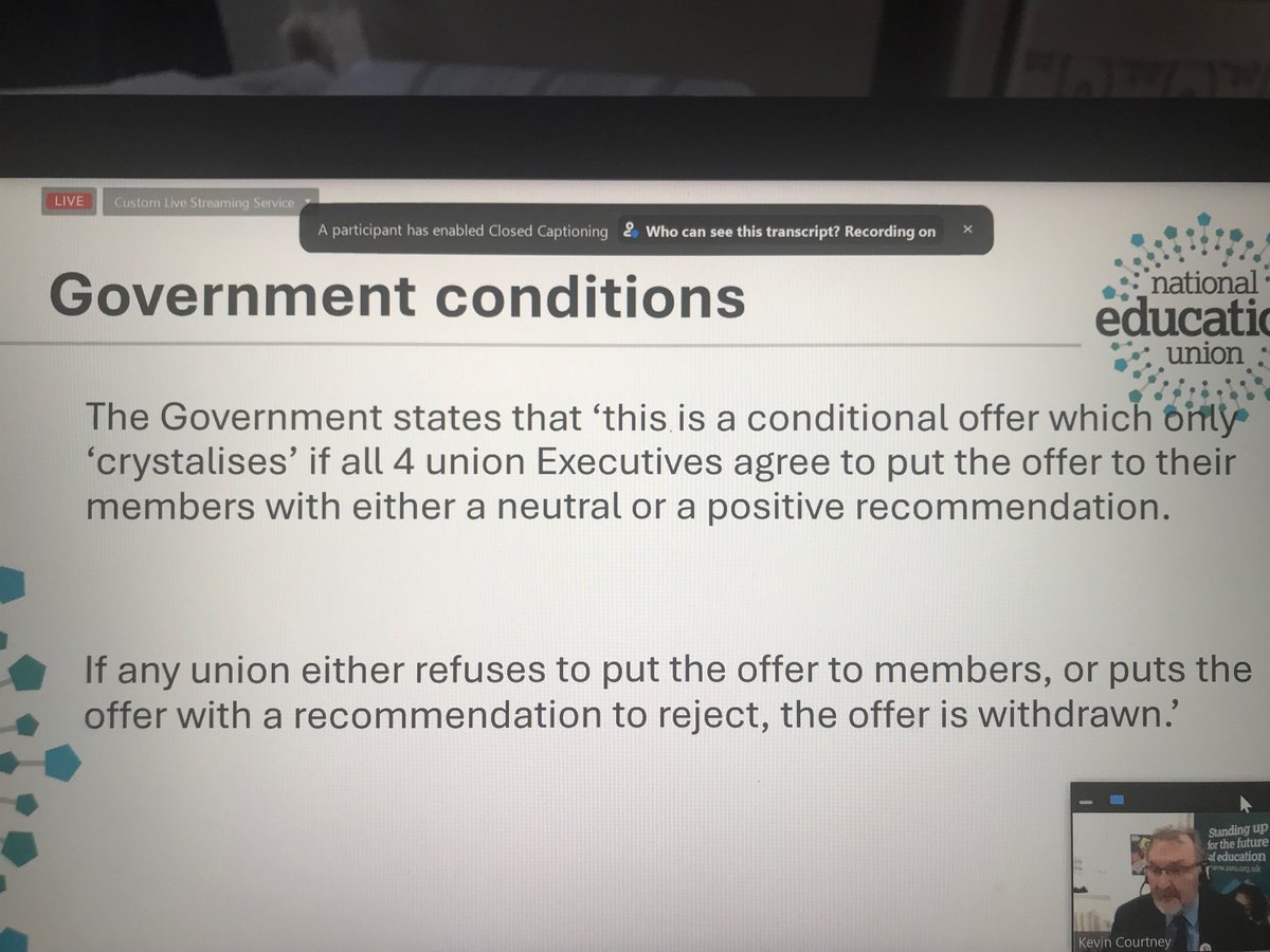 joon_of's tweet photo. The government don’t want unions to suggest we don’t accept. 
Otherwise they withdraw the offer. What in holy hell kind of tactic is that. https://t.co/gi6pkT23rX