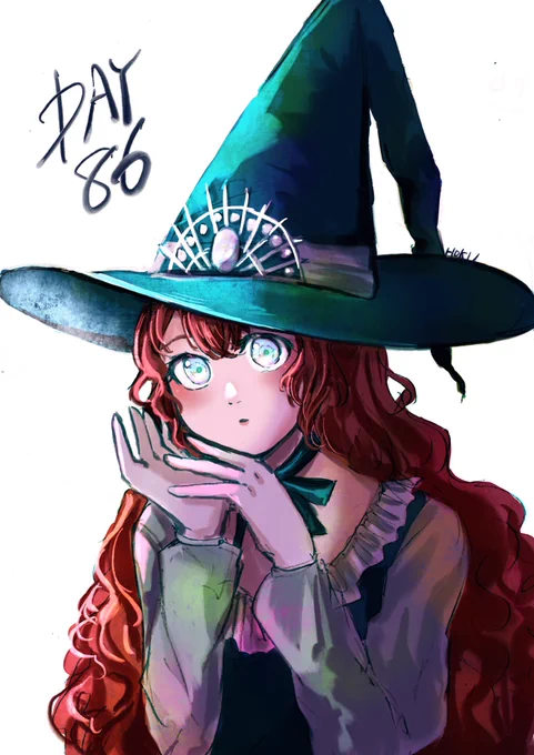 #100日チャレンジday86オパールと魔女 