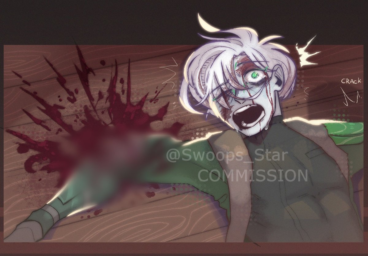 Swoops_Star's tweet photo. Today I've finally finished this big big commission of 11 paged comic for now my friend :D!! It was a tough journey but we made it! THANK YOU SO MUCH FOR YOUR HELP @InHealWeTrust 
tw: blood https://t.co/TTA7VHAMfR