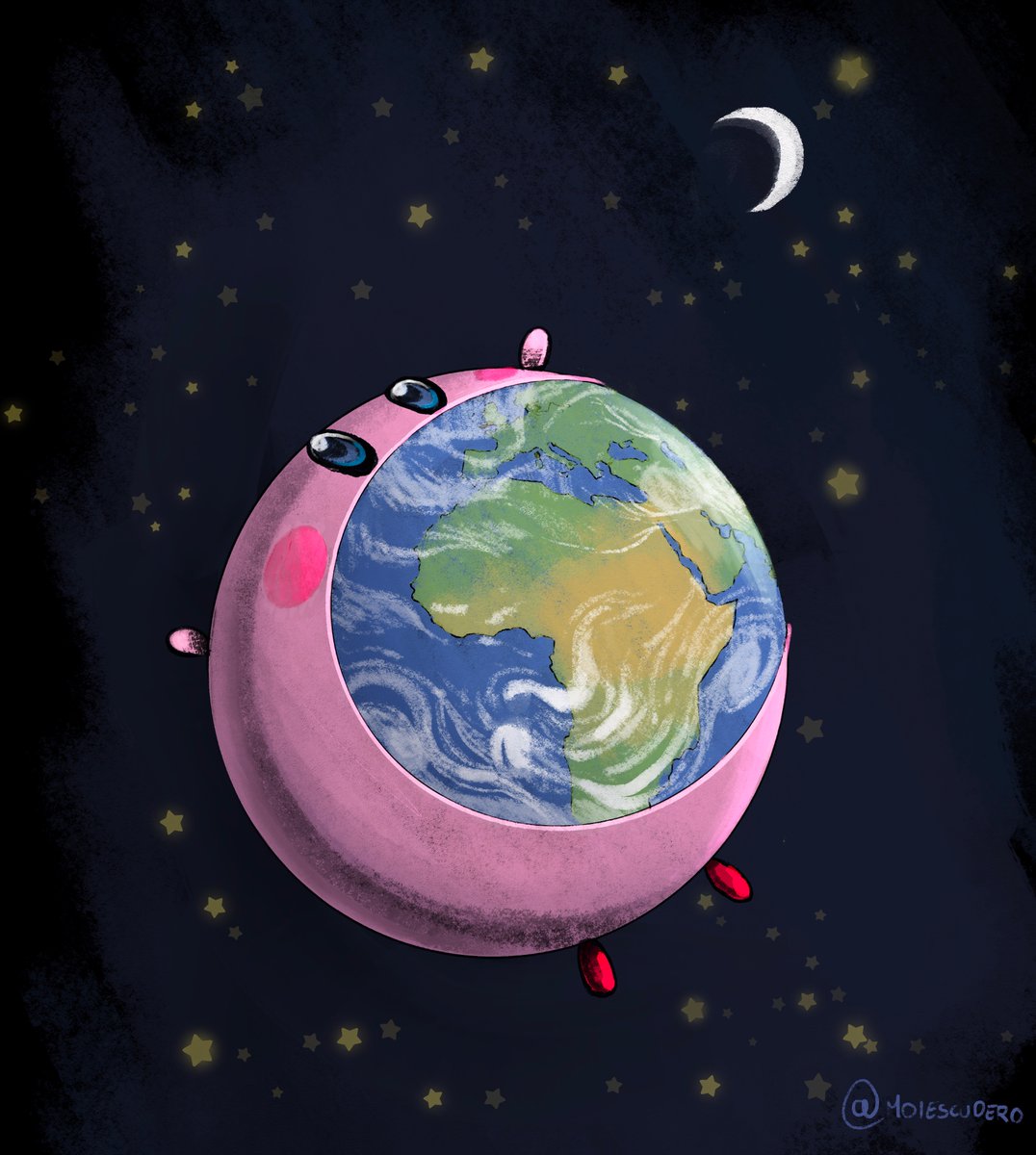 MoisEscudero's tweet photo. Cariño, ¿No está el cielo rosa?
¡Calla y déjame dormir!⭐️

Ya podéis conseguir a “Voracious Kirby” como cami, taza o lo que os dé la gana absorber para convertiros. 🎽☕️👜

Más info en mi perfil.☝🏻

#ilustracion #illustration #drawing #kirby #gaming #gamer #gameboy #player #star https://t.co/pBvXKw8Afb