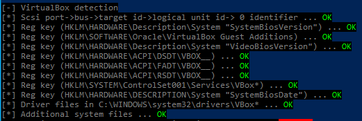 d4rksystem's tweet photo. Is malware detecting your VirtualBox VM's? Is pafish giving you trouble? Try out the latest release of my PowerShell-based tool VBoxCloak! A quick and dirty way to hide your VM's from some common VM-detection techniques. VMware coming soon! 🥳

https://t.co/dRrnp7O2kw https://t.co/FvsIkTa6hy