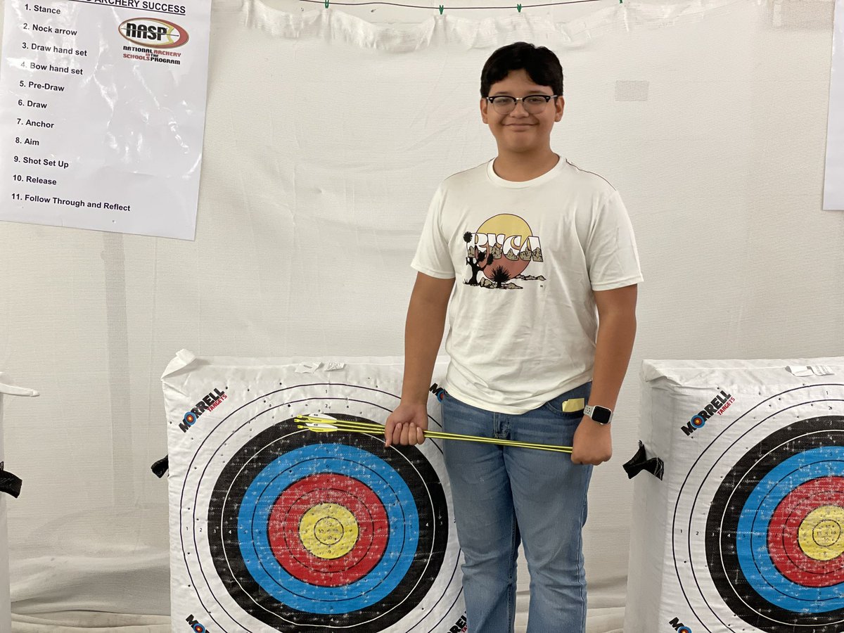CalallenTV's tweet photo. Calallen Archery 18 team bracket dbl elimination: Championship round between Joaquin and Ciarra with Joaquin winning it all. https://t.co/NFE8jHIsv5