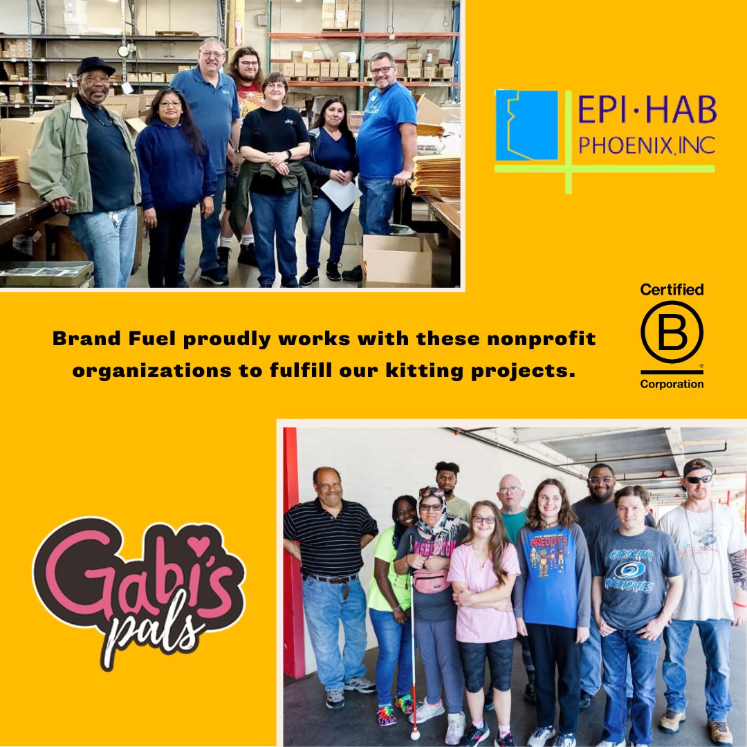 As a B Corp, #WeGoBeyond by supporting social and environmental causes; we partner with nonprofits Gabi’s Special Abilities and EPI-HAB to help us fulfill your orders. These initiatives strengthen our foundations and give us precious opportunities to learn and grow.