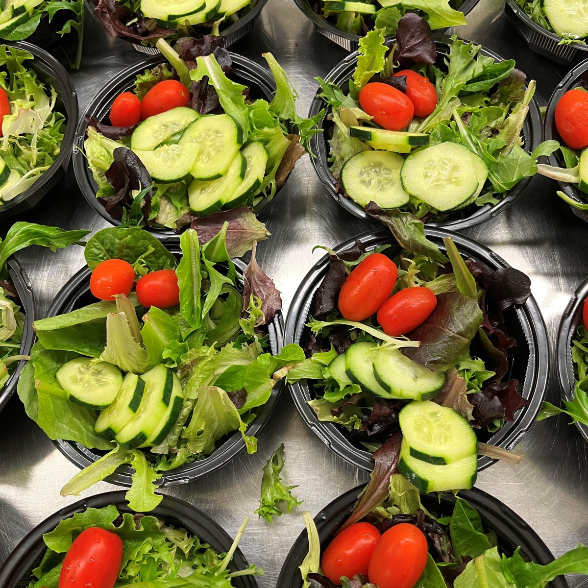 Spring into one of our fresh spring mix side salads this Thursday!