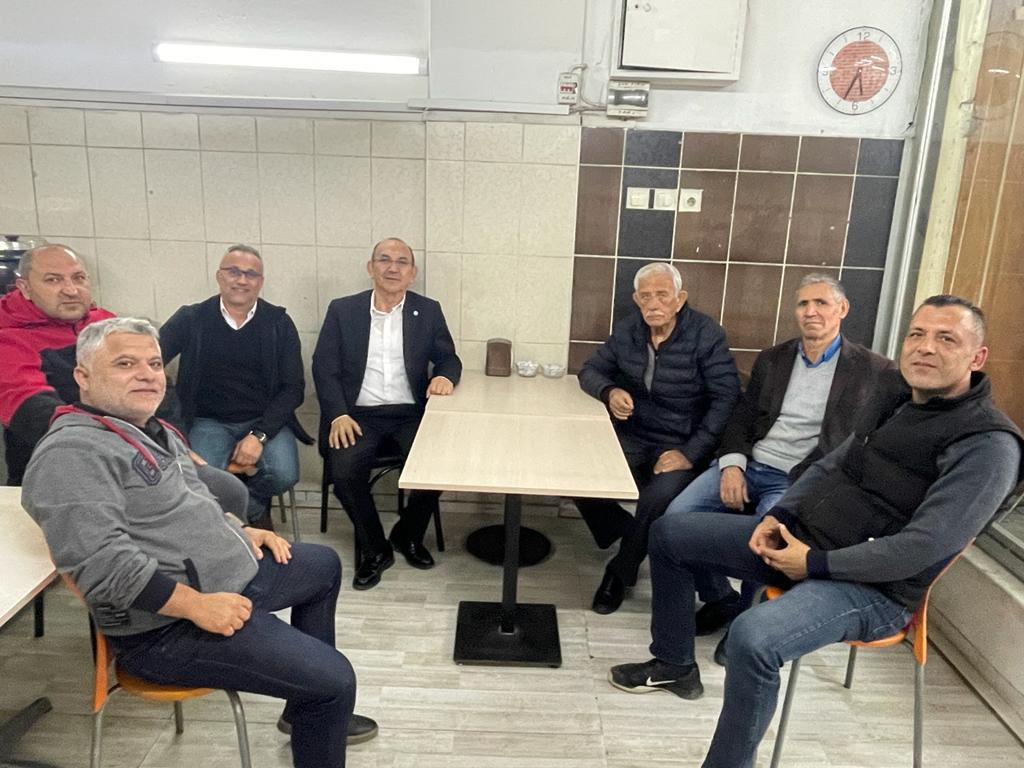 Parti üyelerimiz Halil Güneş ve Ramazan Yalçın'ı işyerlerinde ziyaret ederek partili arkadaşlarımızla Antalya ve ülke gündemi üzerine sohbet ettik.

Misafirperverliklerinden dolayı kendilerine çok teşekkür ederim.
