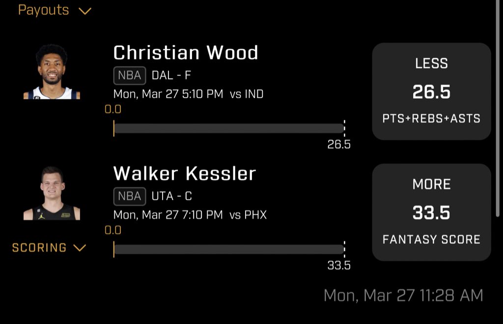 PaPaChef__'s tweet photo. COMMUNITY SLIP🗣️💯

I LOVE THE VALUE WITH THESE LOCK THESE TF IN🔥✅

#prizepicks #gamblingtwitter #NBA https://t.co/DG6RaEfdNd