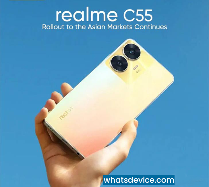 whatsdevice's tweet photo. Realme C55 Roll Out Continues in Asia; Spins-off Dynamic Island with 90Hz RR. 👇
Check out its Price &amp; Specifications:  https://t.co/Phbdb2IiuH
.
#whatsdevice  #realme #realmeC55 #realmec55thecampion  #PakvsAfg #SupremeCourt #NationSupportsCJP #ہم_خیال_بینچ_نامنظور #101Talaqain https://t.co/jxEZnwvd4t