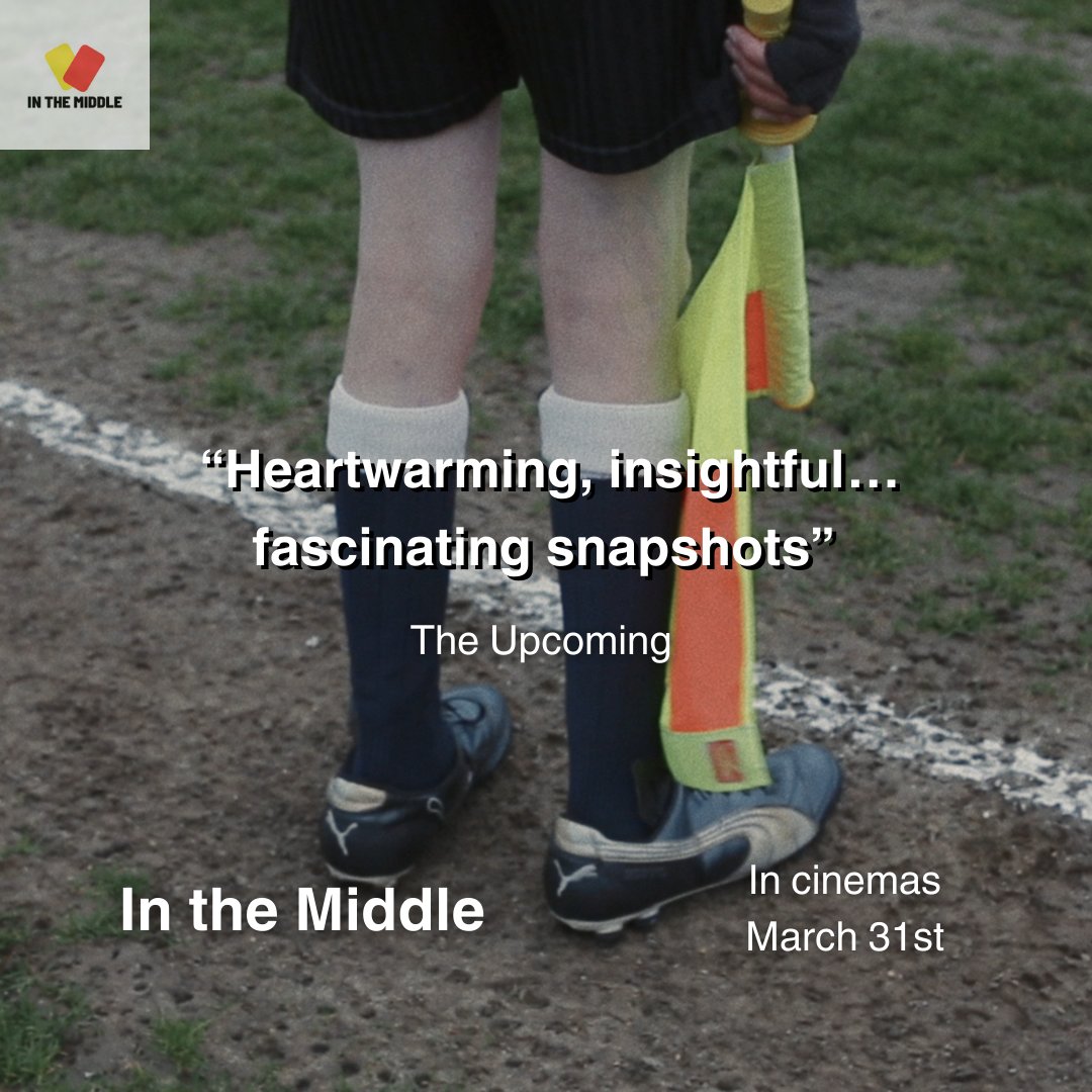 filminthemiddle's tweet image. “The enthusiasm of the interviewees makes this a heartwarming and sweet documentary that will likely induce many smiles. It’s not only interesting for football fans, but also very insightful from a social perspective” - The Upcoming

#inthemiddle #press #referees #filmreview