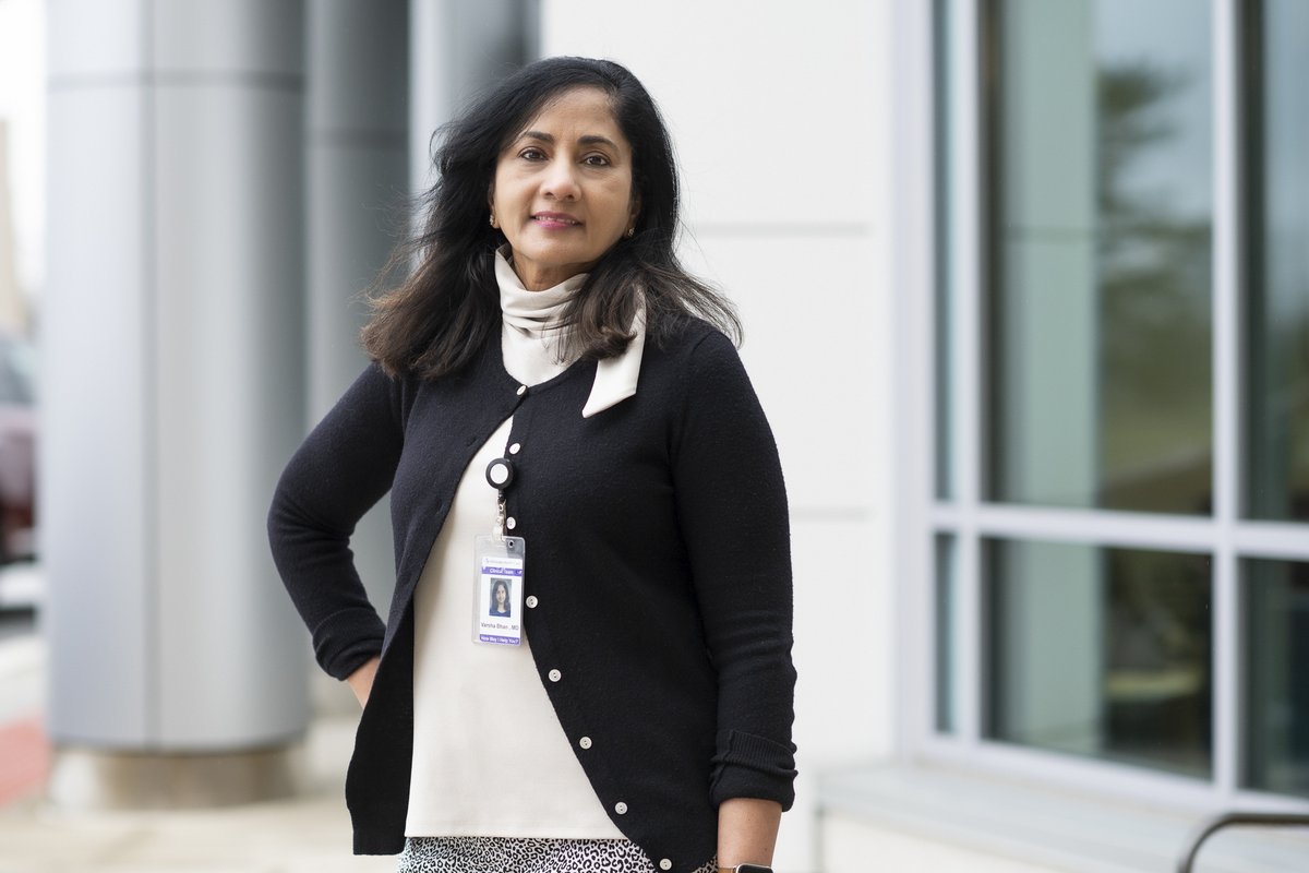 Dr. Varsha Bhan, internal medicine doctor, says health care is “beyond a doctor and a patient," which is why her practice joined the Accountable Care Organization Realizing Equity, Access and Community Health (ACO REACH).  Learn more: bit.ly/3TKIuQX #DoctorsDay