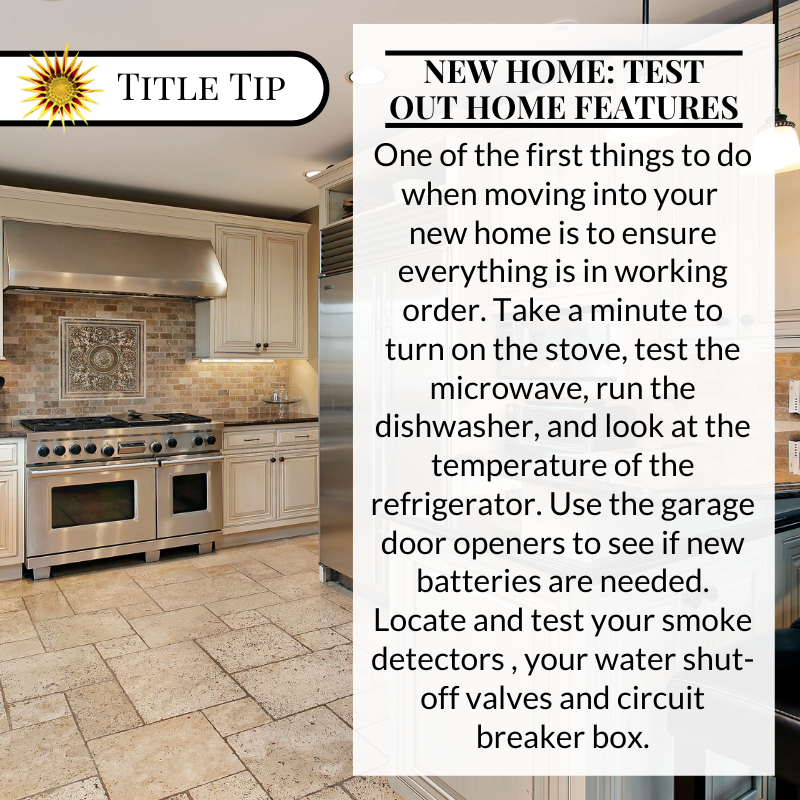 TitleJunction's tweet image. Double check that all the features in your new home are working.
#homefeatures #allinworkingorder #newhome