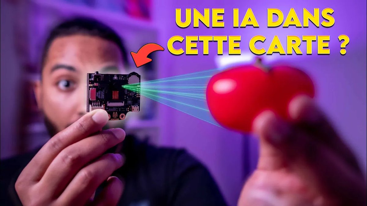 [NOUVELLE VIDÉO 🎬]
Faire de l’intelligence artificielle en 5min avec ça !

➡️youtu.be/UdwvAXWeUlc