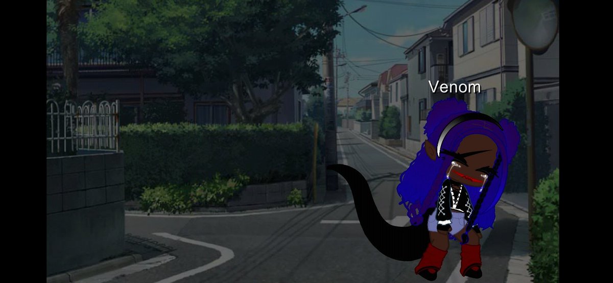DevilWings132's tweet photo. *4 years old kicked out for being a snake * 

Vemon: m-mama p-please it's cold!...*feels her mouth that her mother cut * https://t.co/RW9MF6283K
