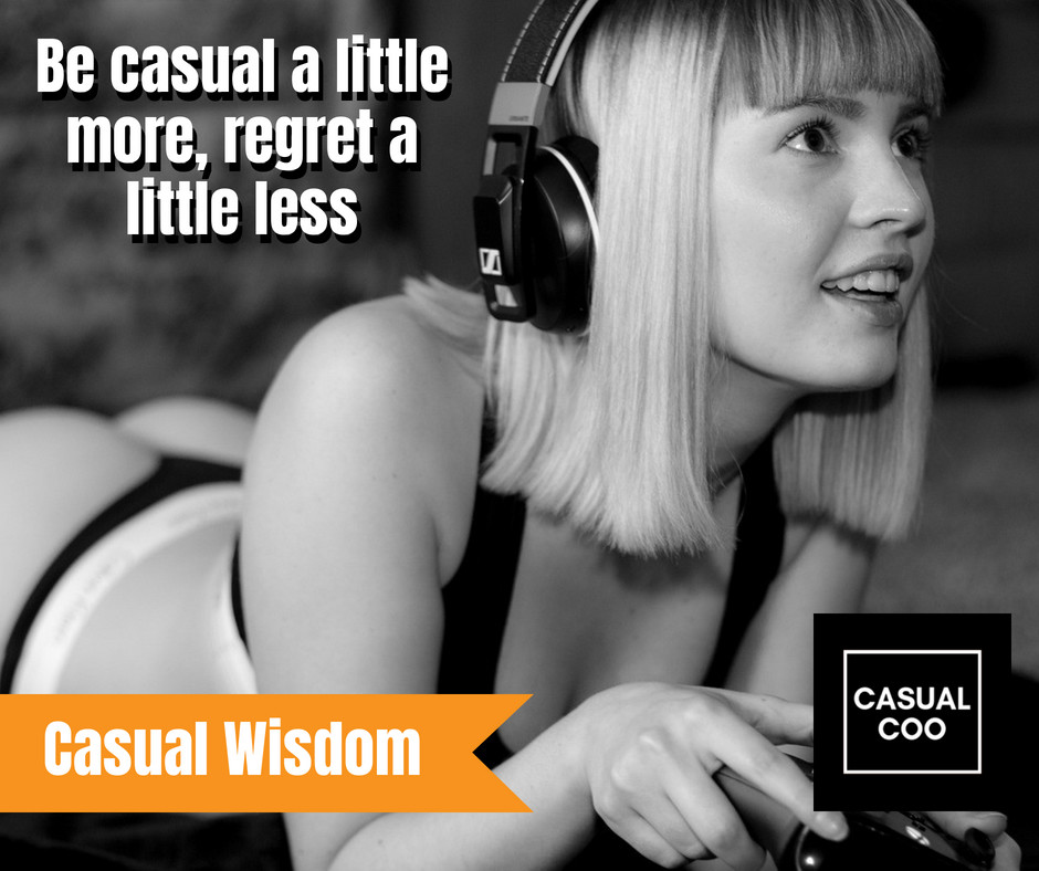 CasualCoo's tweet photo. What more can one say! There is nothing to regret when one stays casual. What do you think? #casualwisdom #mondaymotivation #deepthoughts #forthecasual #staycasual #positivevibes #newweek #quoteoftheda #happymonday #casuallife https://t.co/JgfIMbp1Cm