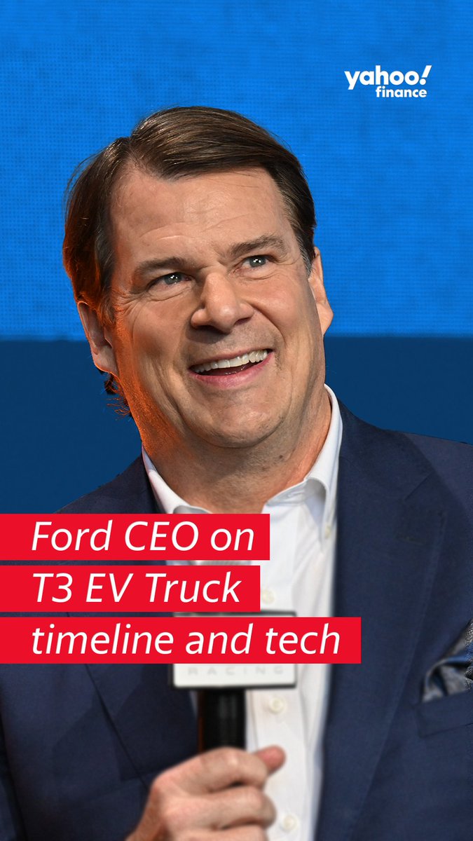Yahoo Finance on Twitter "Ford CEO jimfarley98 says new T3 EV truck